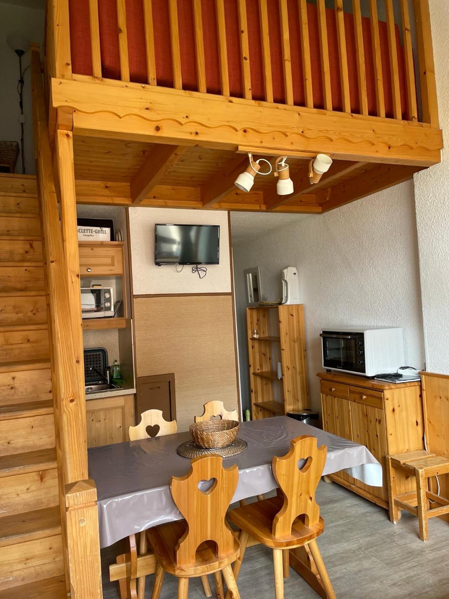 Appartement Pour 6 Personnes Au Pied Des Pistes Au Calme Aux Menuires Les Asters Saint-Martin-de-Belleville Eksteriør billede